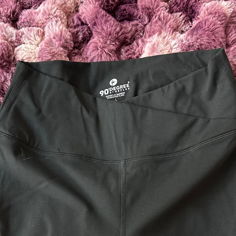 90 Degree Black Leggings
